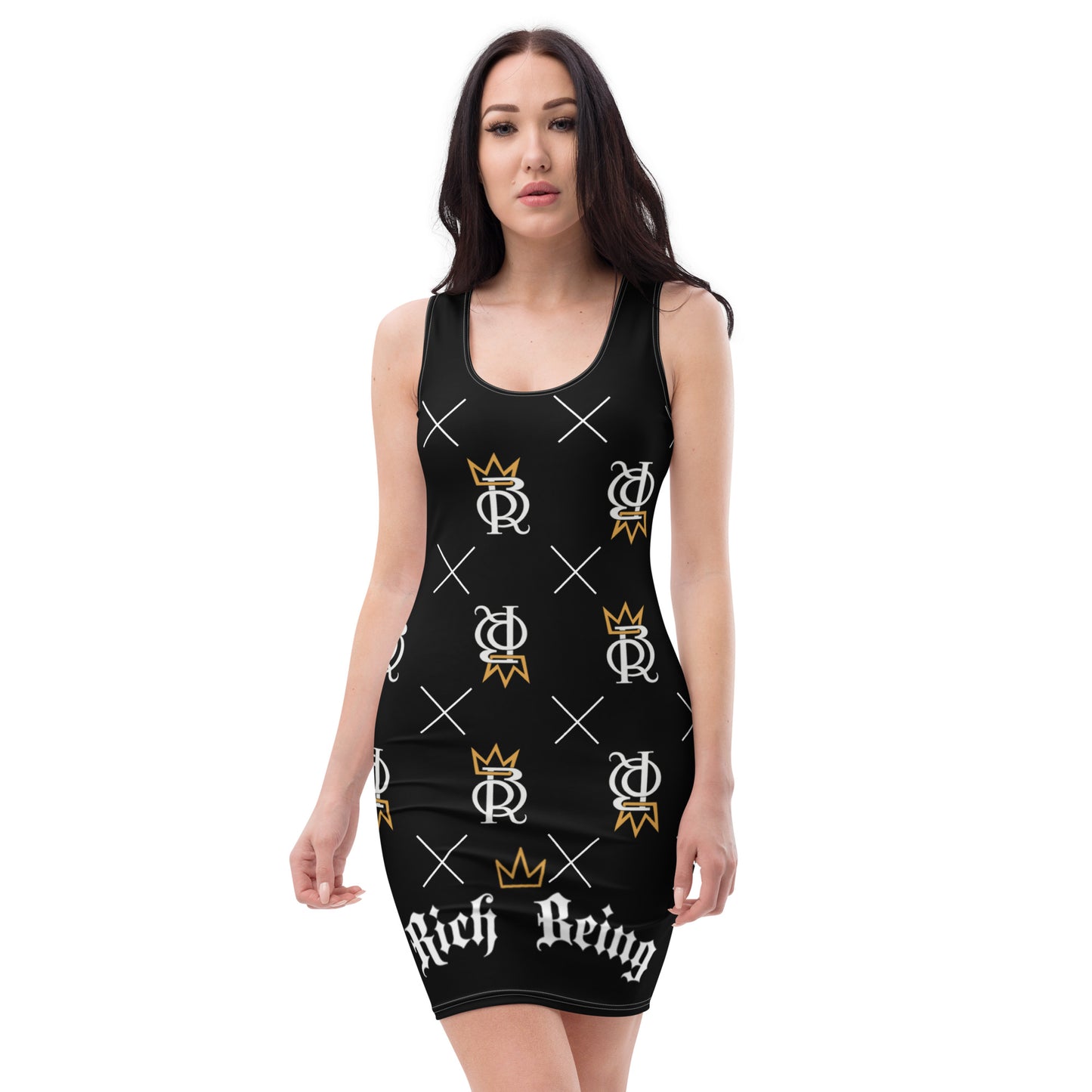 RICH BEING PRINT DRESS