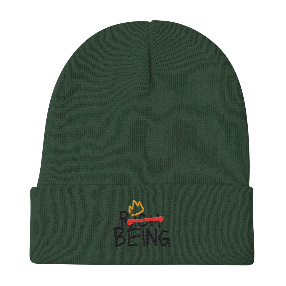 RICH ABSTRACT BEANIE