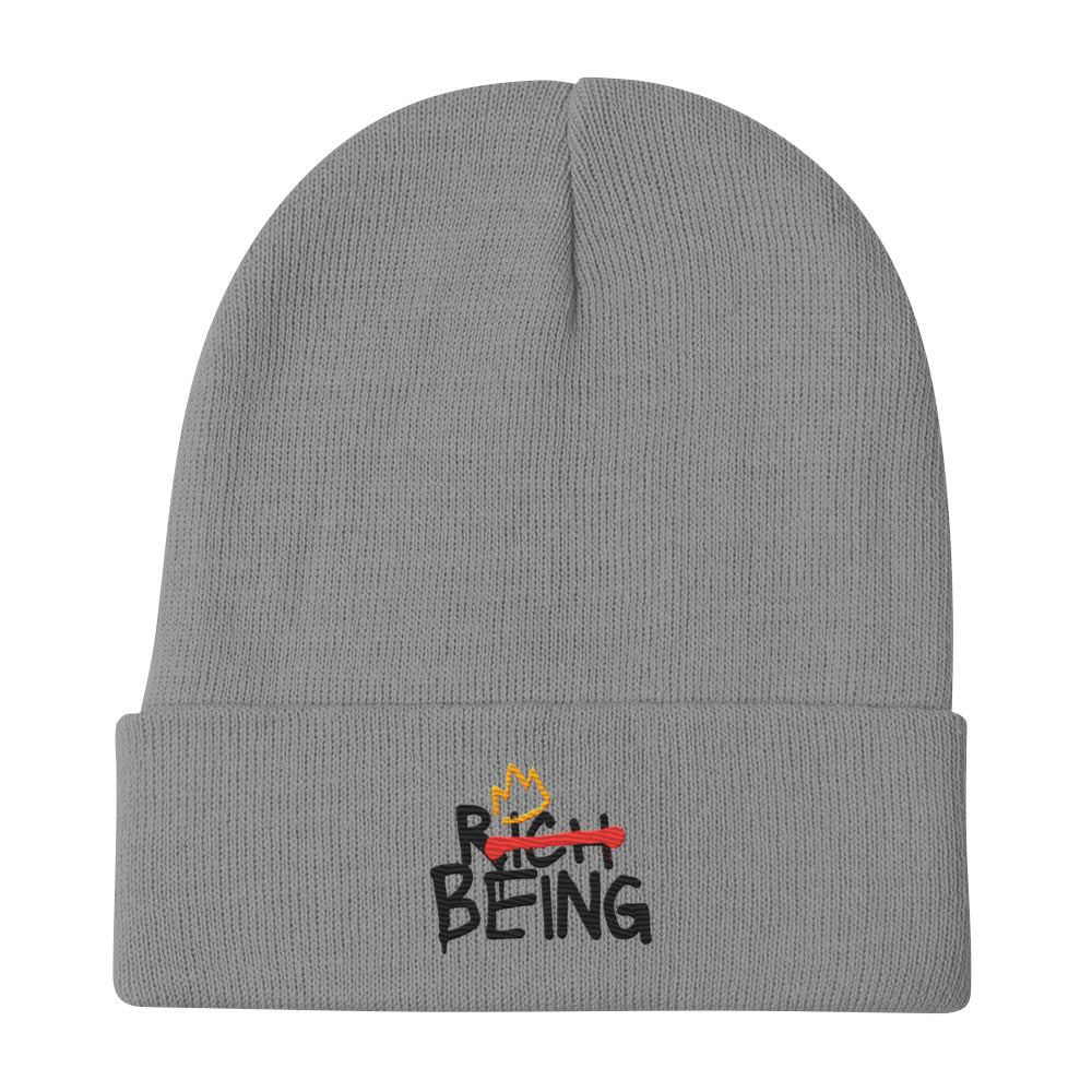 RICH ABSTRACT BEANIE