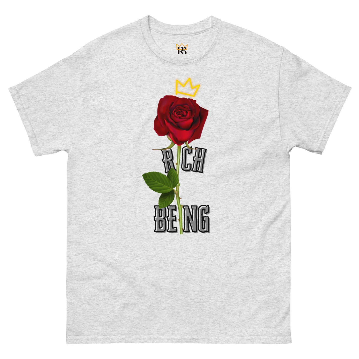 RICH BEING ROSE TEE