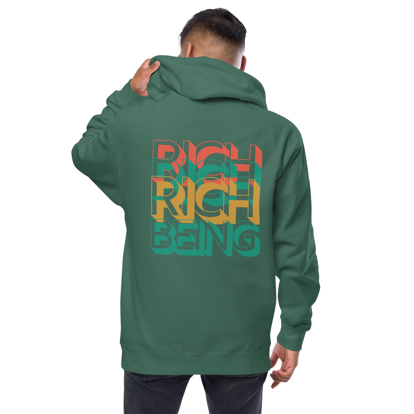 RRRICH BEING HOODIE