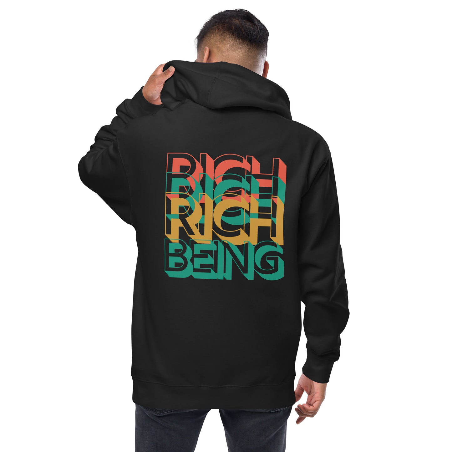 RRRICH BEING HOODIE