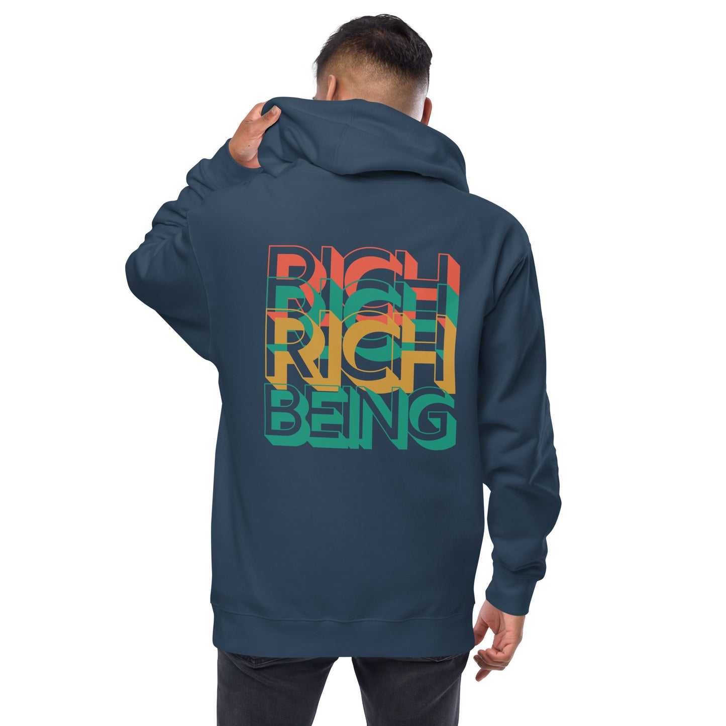 RRRICH BEING HOODIE