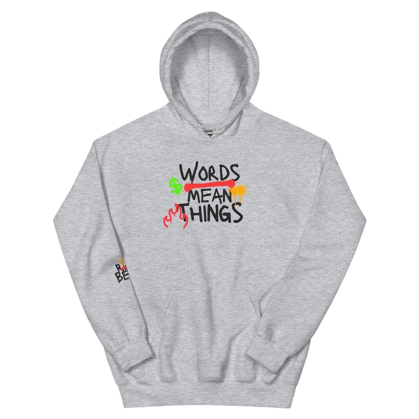 RICH ABSTRACT HOODIE