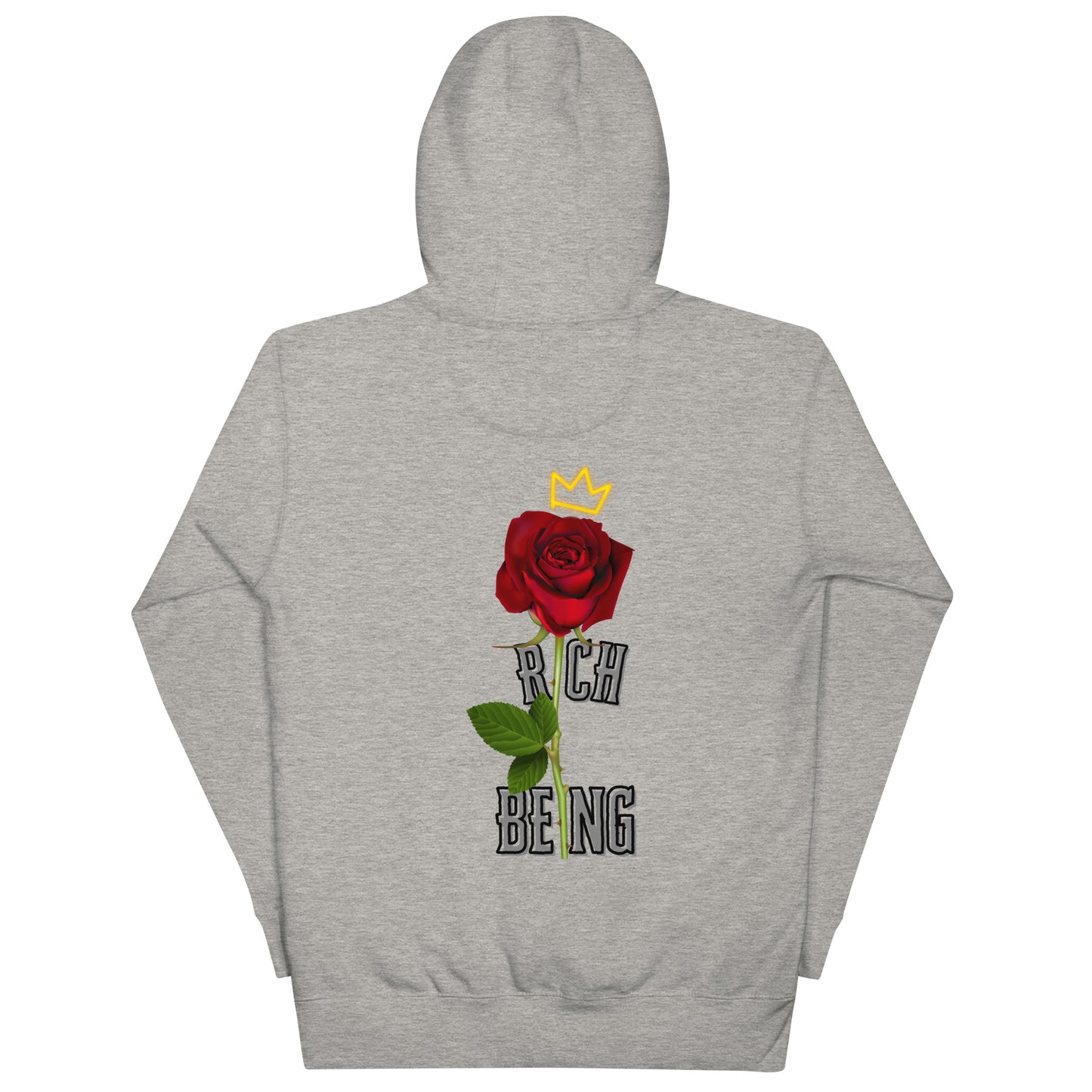 RICH BEING ROSE HOODIE