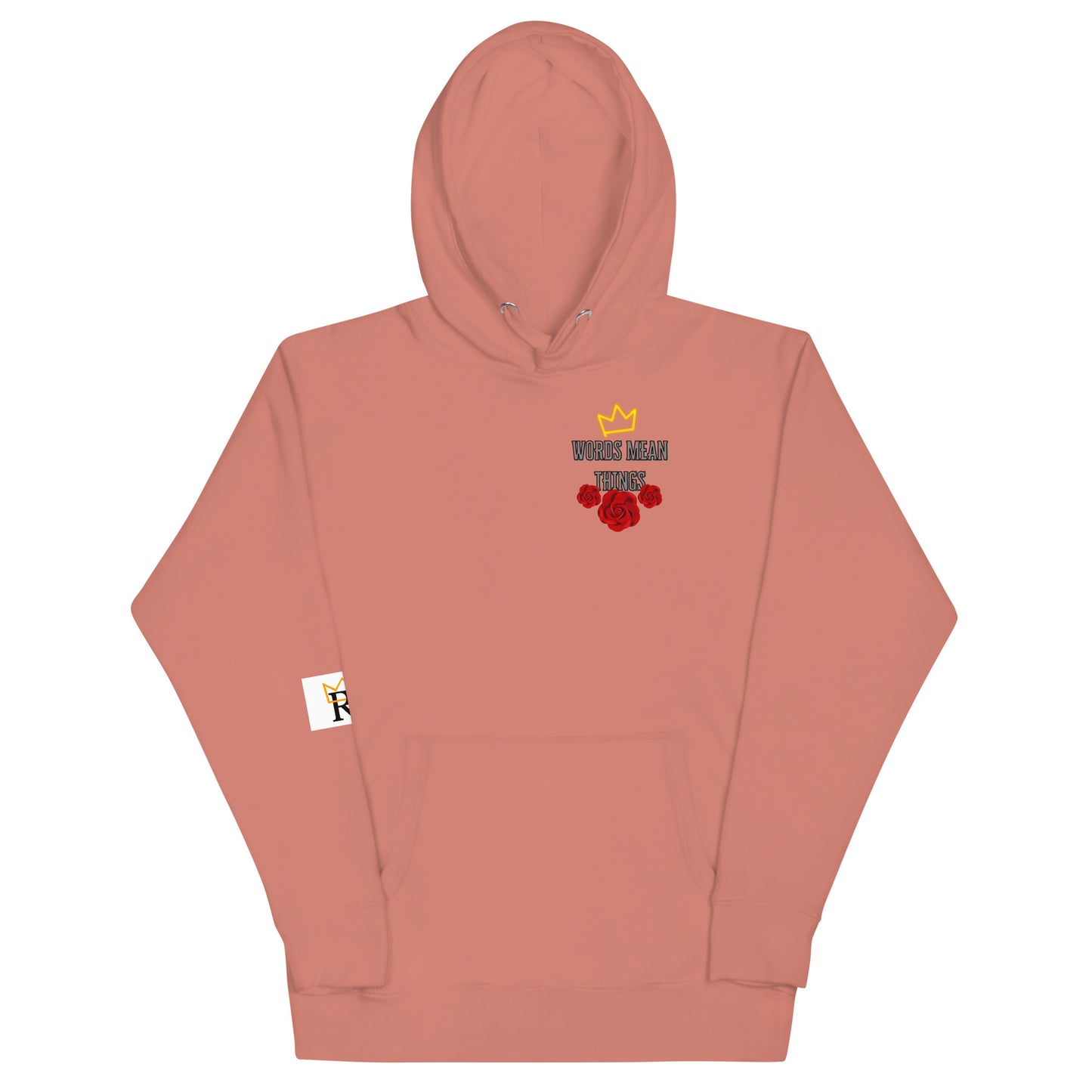 RICH BEING ROSE HOODIE