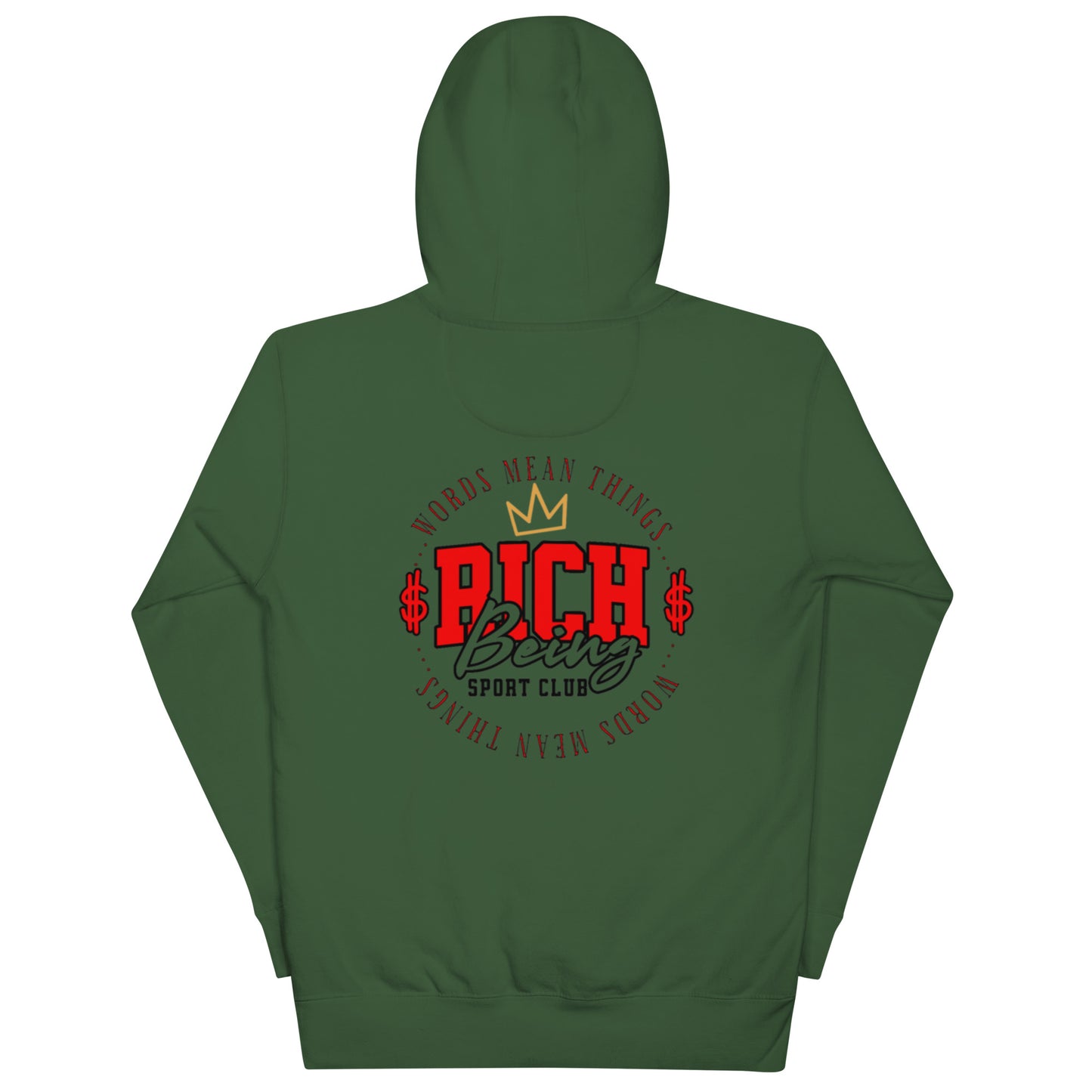 RICH BEING SPORTS CLUB HOODIE