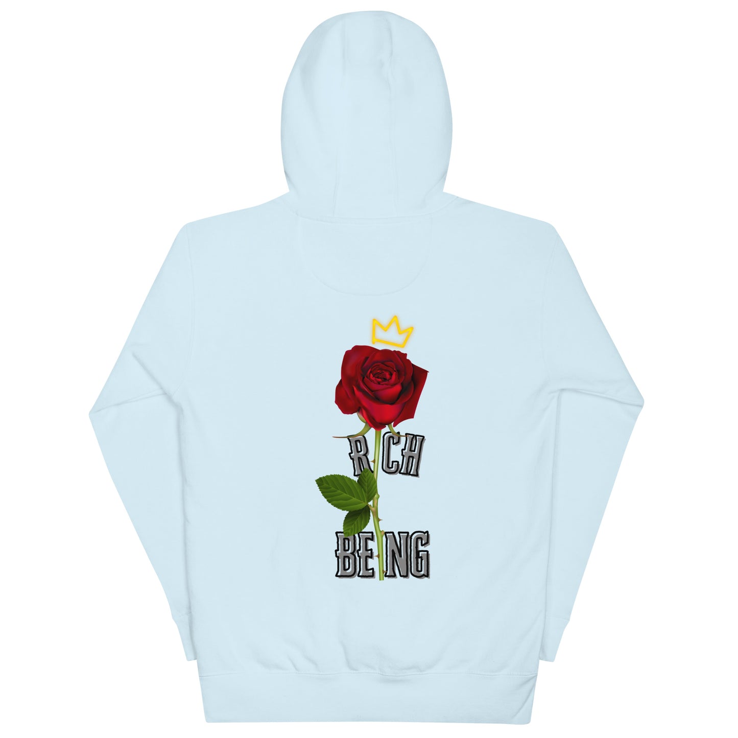 RICH BEING ROSE HOODIE