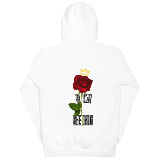 RICH BEING ROSE HOODIE